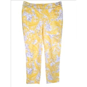 Chico's Brigitte Paisley Pull-on Ankle-Size 1R (US 8)